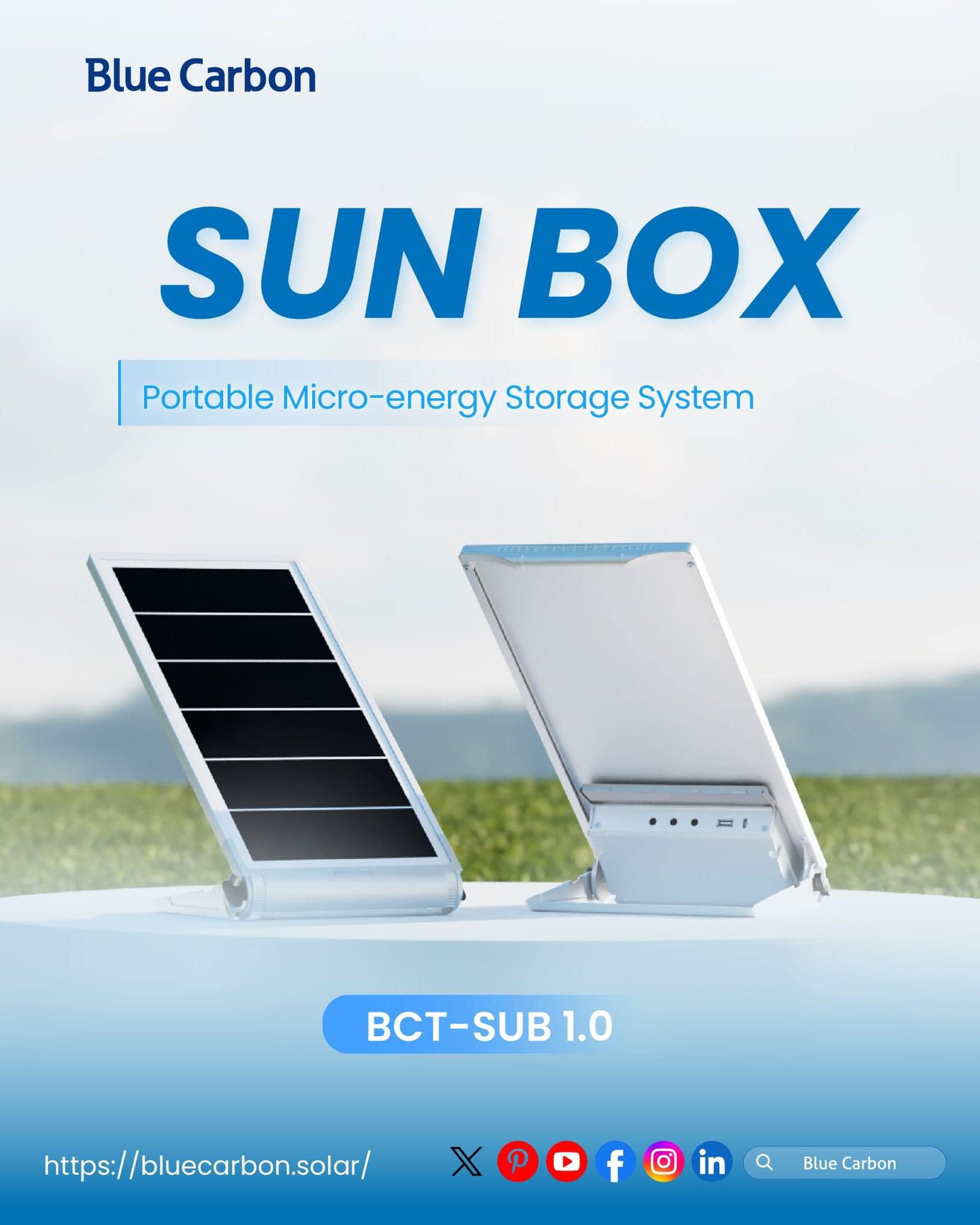 Blue Carbon Sun Box